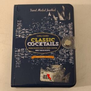 Classic Cocktails Book - Blue